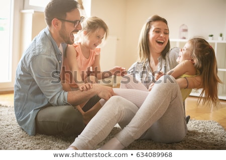 Foto stock: Family Together