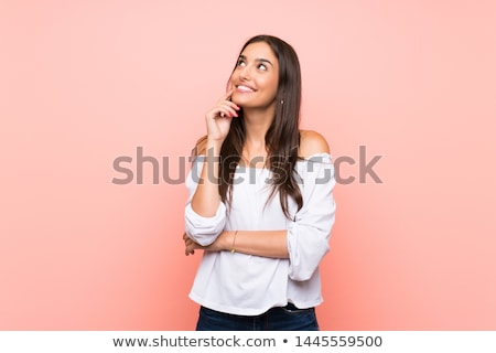 [[stock_photo]]: Young Thoughtful Brunette