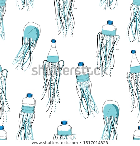 Stock foto: Climate Change Ecology Seamless Pattern Vector