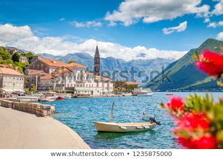 Сток-фото: Church In Perast Kotor Bay Montenegro