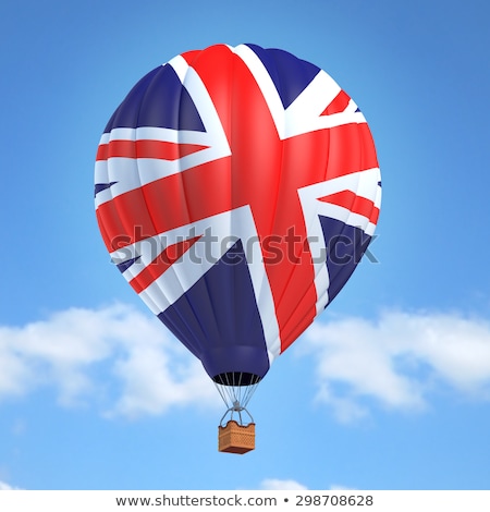 Zdjęcia stock: Balloon Of United Kingdom Flag