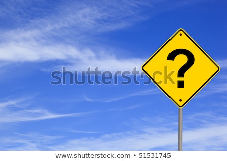 Stock photo: Road Sign Over Sky Panorama