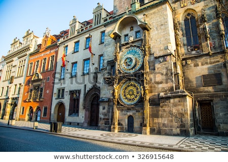 Stockfoto: The Prague Astronomical Clock In Prague