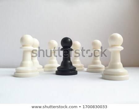 Foto stock: White Pawn