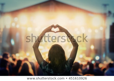 Stock photo: Girl With Fan