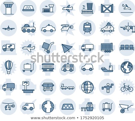 ストックフォト: Rover Safety Bike Isolated On White Background Vector Illustrat