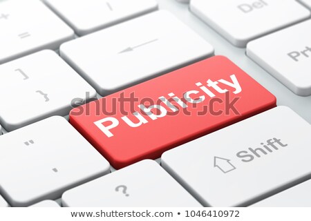 Сток-фото: Publicity Campaign Keypad 3d Illustration