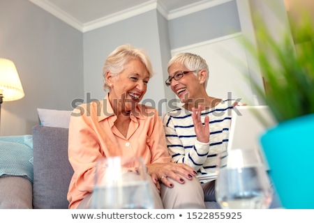 [[stock_photo]]: Senior Woman Happy Phoning