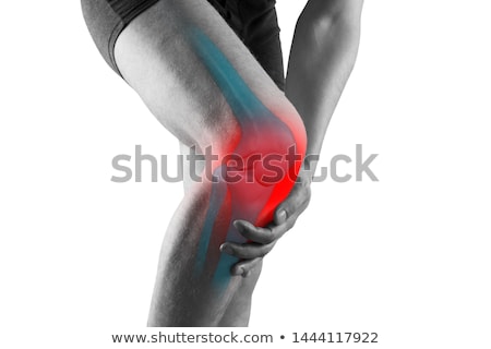 Foto stock: Knee Ache