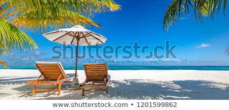 ストックフォト: Beautiful Summer Paradise Beach Scene Background