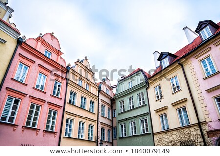 Stok fotoğraf: Kanonia Square In The Old Town Of Warsaw