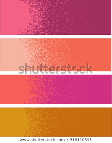 Сток-фото: Spray Paint Gradient Detail In Pink Orange