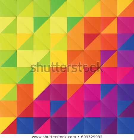 Bright Multi Color Mosaic Pattern ストックフォト © pashabo