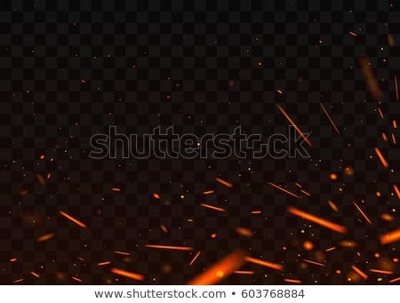 Stock foto: Abstract Fire Flame Light Eps 10