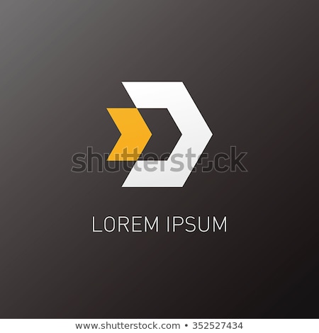 Foto stock: D Logo Concept