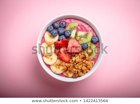 Stock fotó: Smoothie Bowl With Strawberry