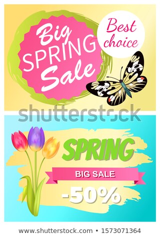 Foto stock: Big Spring Sale Best Choice Big Discount 50