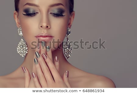 [[stock_photo]]: Beautiful Woman With A Diamond