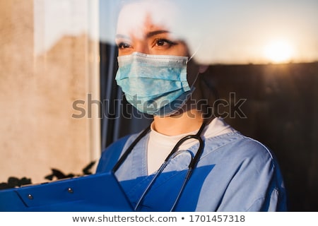 Сток-фото: Stressed Doctor Health Care Professional