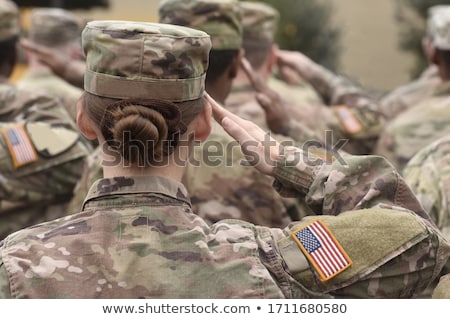 Stock photo: Military Woman