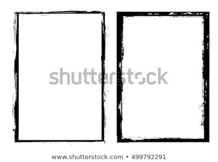 Stok fotoğraf: Set Of Grunge Vector Frames