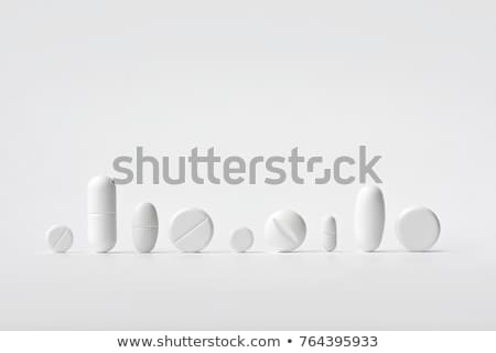 [[stock_photo]]: Tablets Pills Isolated On White