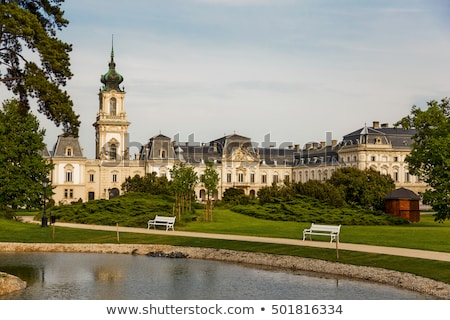 Nice Castle In Keszthely Hungary [[stock_photo]] © Digoarpi