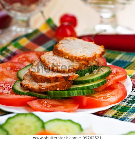 [[stock_photo]]: Pork Chops And Roll