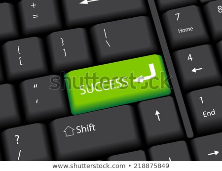 Stockfoto: Business Development Closeup Of Keyboard