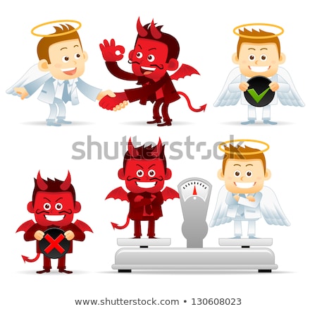 [[stock_photo]]: Evil Cartoon Demon