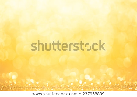 Сток-фото: Golden Yellow Bokeh Background