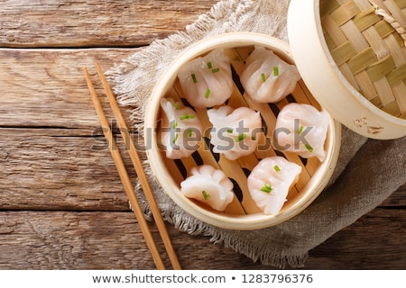 Stock fotó: Steamed Dumplings
