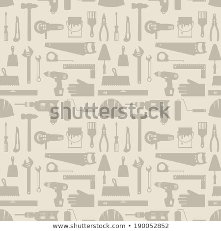 Сток-фото: Seamless Tool Icon Background