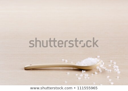 Stockfoto: Natural Coarse Salt Close Up