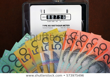 [[stock_photo]]: Electricity Account With Australian Money