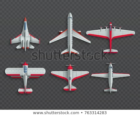 Stok fotoğraf: Toy Airplane Vector Image