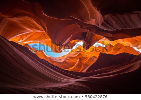 Stockfoto: Famous Antelope Slot Canyon In Page