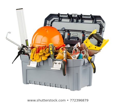 Stock foto: Tool Box Isolated On White Background