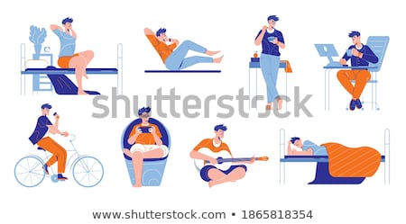 商業照片: Man In Everyday Eating Pose
