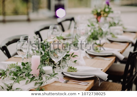 ストックフォト: Luxurious Table Set Up