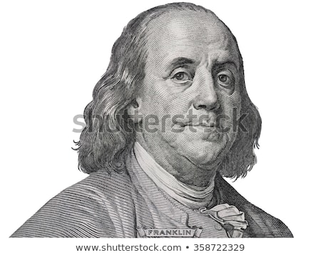Imagine de stoc: Benjamin Franklins Portrait On One Hundred Dollar Bill