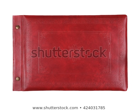 Foto stock: Grunge Ornamental Cover For An Album With Photos