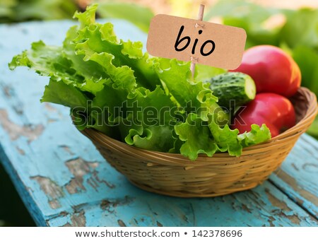 Stockfoto: Vegetarian Food Eco Food Salad Natural Ingredient