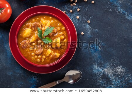 Foto stock: Chorizo Stew
