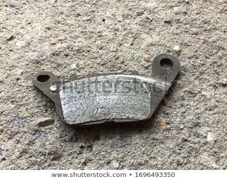 Stok fotoğraf: Worn Out Brake Pads