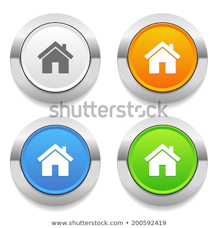 Foto d'archivio: Abstract Glossy Home Button