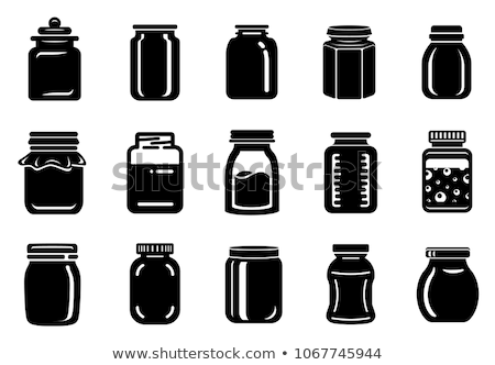 Stock photo: Preserve Glass Jar
