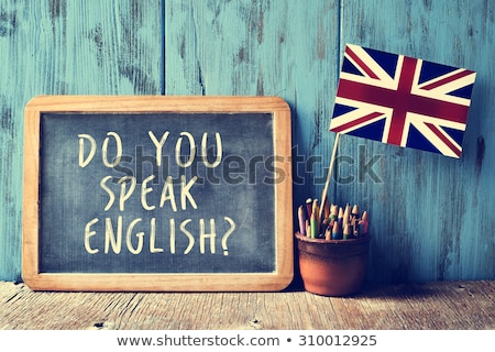 Do You Speak English Foto stock © nito
