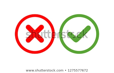 Foto stock: Correct Icon