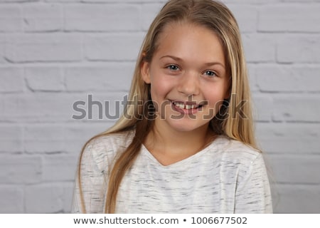 Stock photo: 10 Year Old Girl Portrait